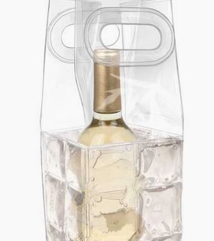Green Wine Chill Gel Tote