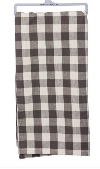 Kitchen Towel - Sm Gray Buffalo Check