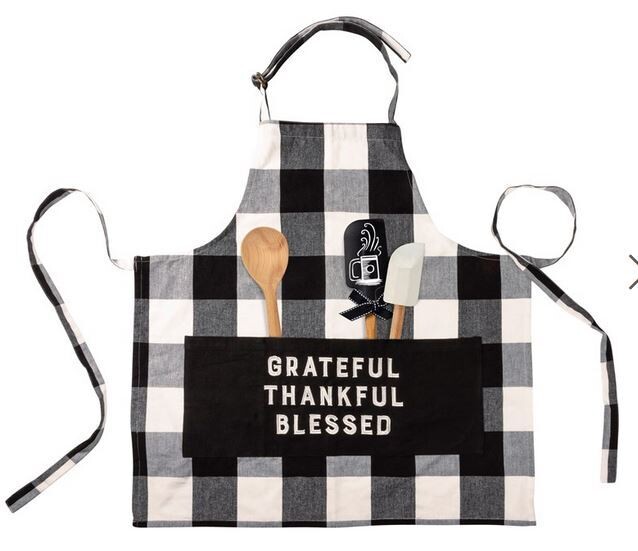 Apron - Grateful Thankful Blessed