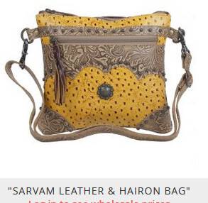 Sarvam Leather &amp; Hairon Bag