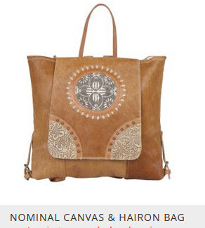 Nominal Canvas &amp; Hairon Bag