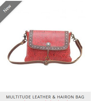 Multitude Leather &amp; Hair On Bag