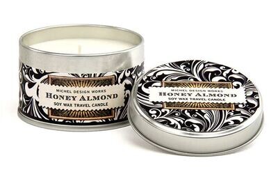 Travel Candle Indigo Cotton 4oz