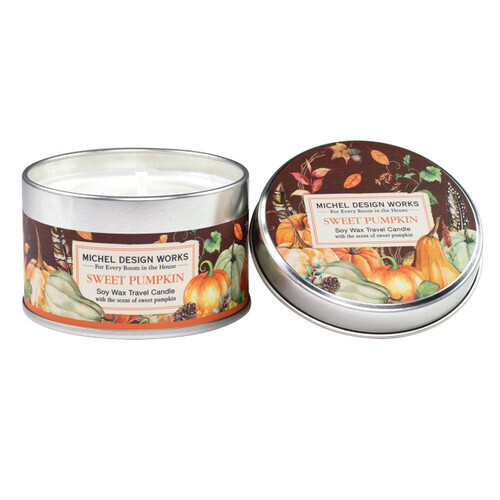 Travel Candle Sweet Pumpkin 4oz