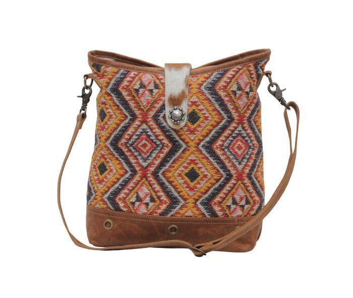 Orange Embers Shoulder Bag