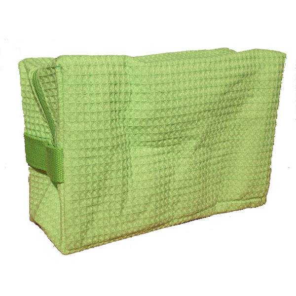 Alan Pendergrass Small Cotton Waffle Bags, Color: Lime, Size: Small