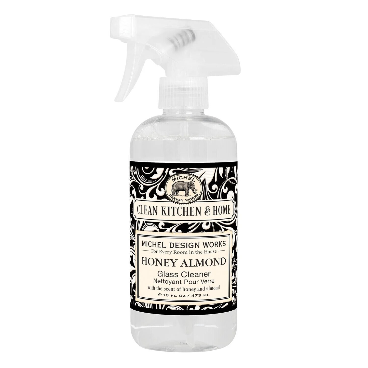 Glass Cleaner 16oz Honey Almond