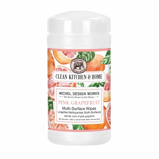 Multi-Surface Wipes Pink Grapefruit