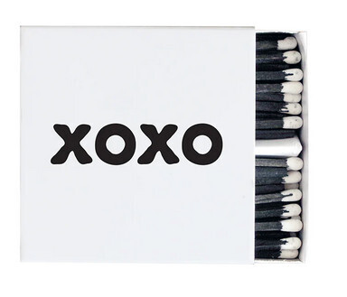 Matchboxes - X114 - XOXO (Saying)