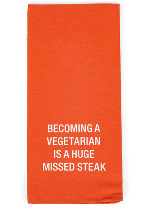 Missed Steak Towel