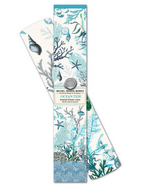 Drawer Liner 6 sheets Ocean Tide