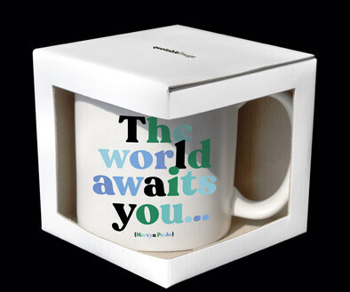 Mugs - GD305 - The World Awaits You (Mervyn Peake)