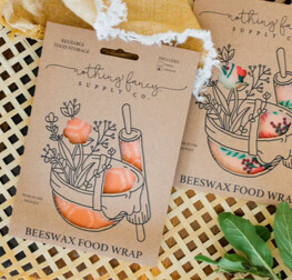 Nothing Fancy Beeswax Food Wrap Large