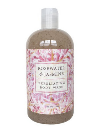 Body Wash Rosewater Jasmine 16oz