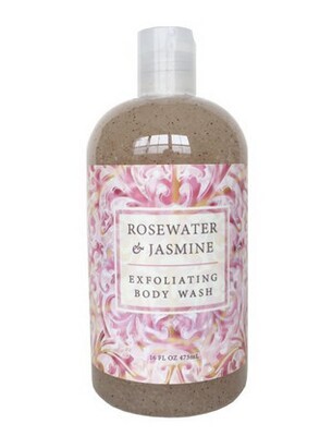 Body Wash Rosewater Jasmine 16oz