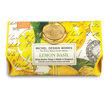 Lemon Basil Large Bath Soap Bar