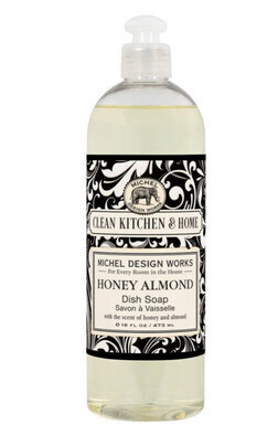 Dish Soap 16oz Honey Almond