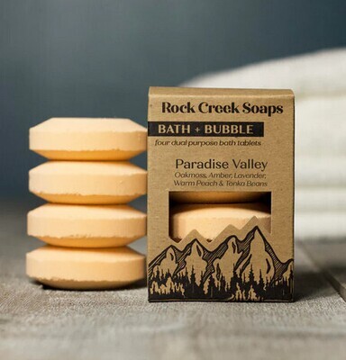 Bath Bomb Set | Paradise Valley | BATH + BUBBLE - Set of 4