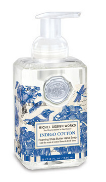 Foaming Soap 17.8oz Indigo Cotton