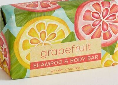 Grapefruit Shampoo and Body Bar 4.2