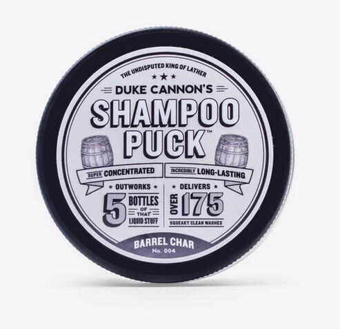 Shampoo Puck Barrel Char