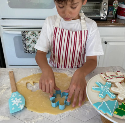 Snowflake Spatula with Cookie Cutter