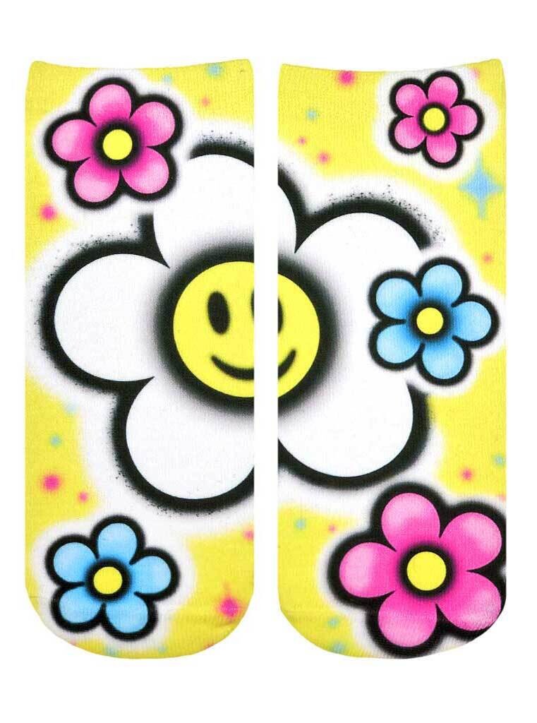 Smiley Daisy Ankle