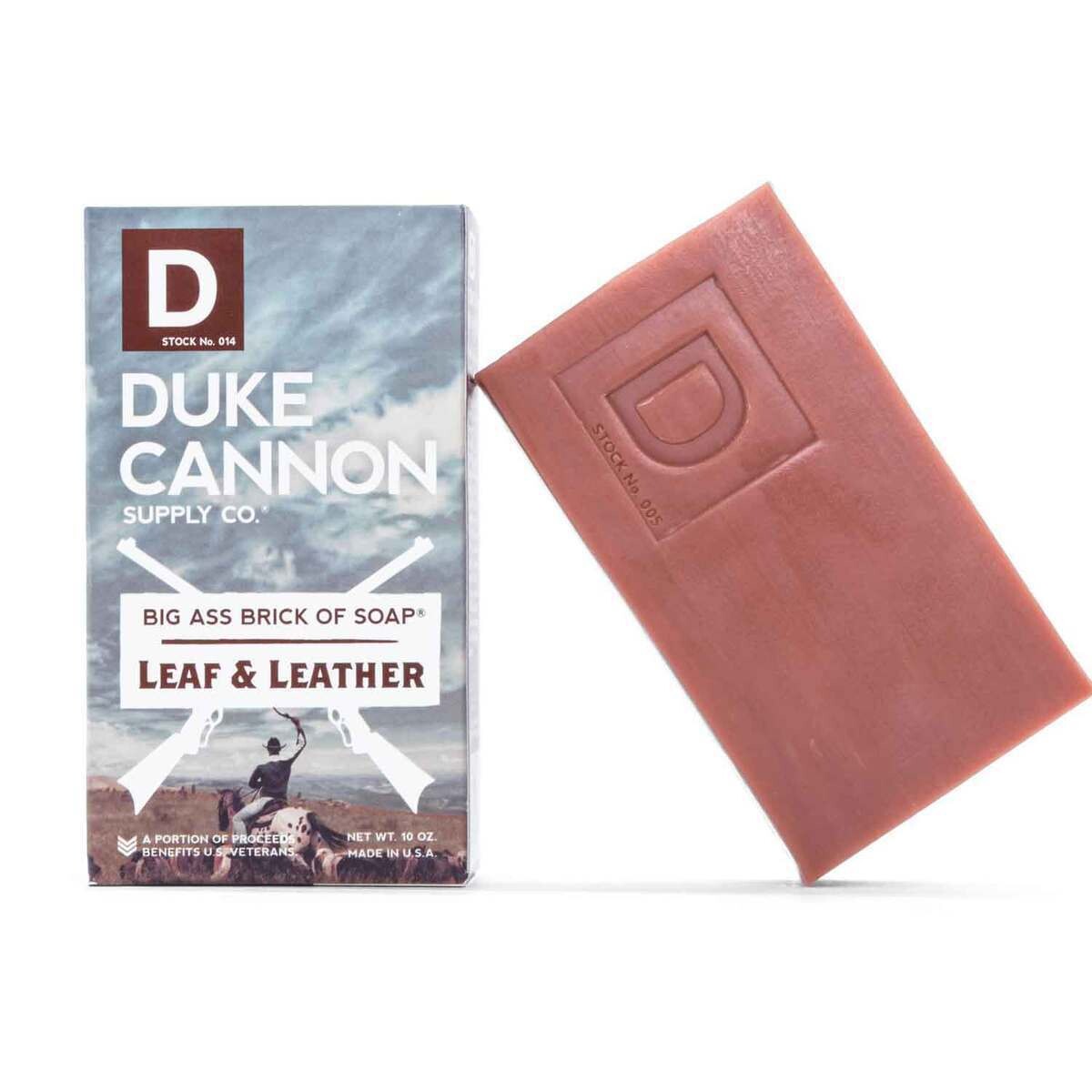 Duke Cannon Big Ass Brick of Soap - Leaf and Leather