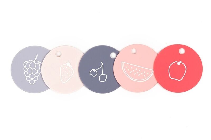 Bella Tunno Fruit for Thought Teething Flashcards