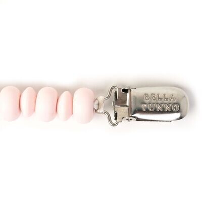 Bella Tunno Light Pink Pacifier Clip