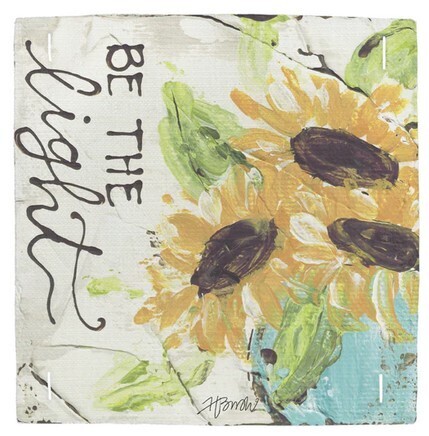 Be The Light Square Pillow Swap