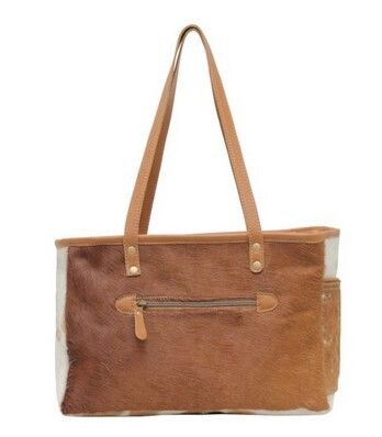 Christine Leather &amp; Hairon Bag