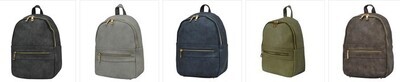 NGIL Faux Leather Mini Backpack