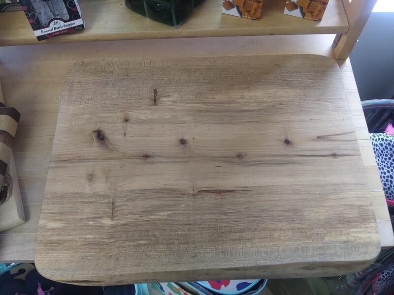 Local Hand Carved Cutting Board Lg