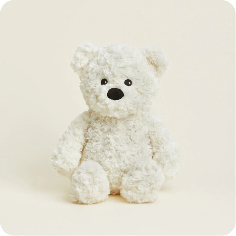 Cream Curly Bear Warmies