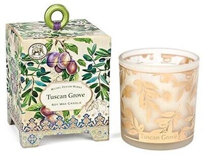 Candle 6.5oz soy Tuscan Grove
