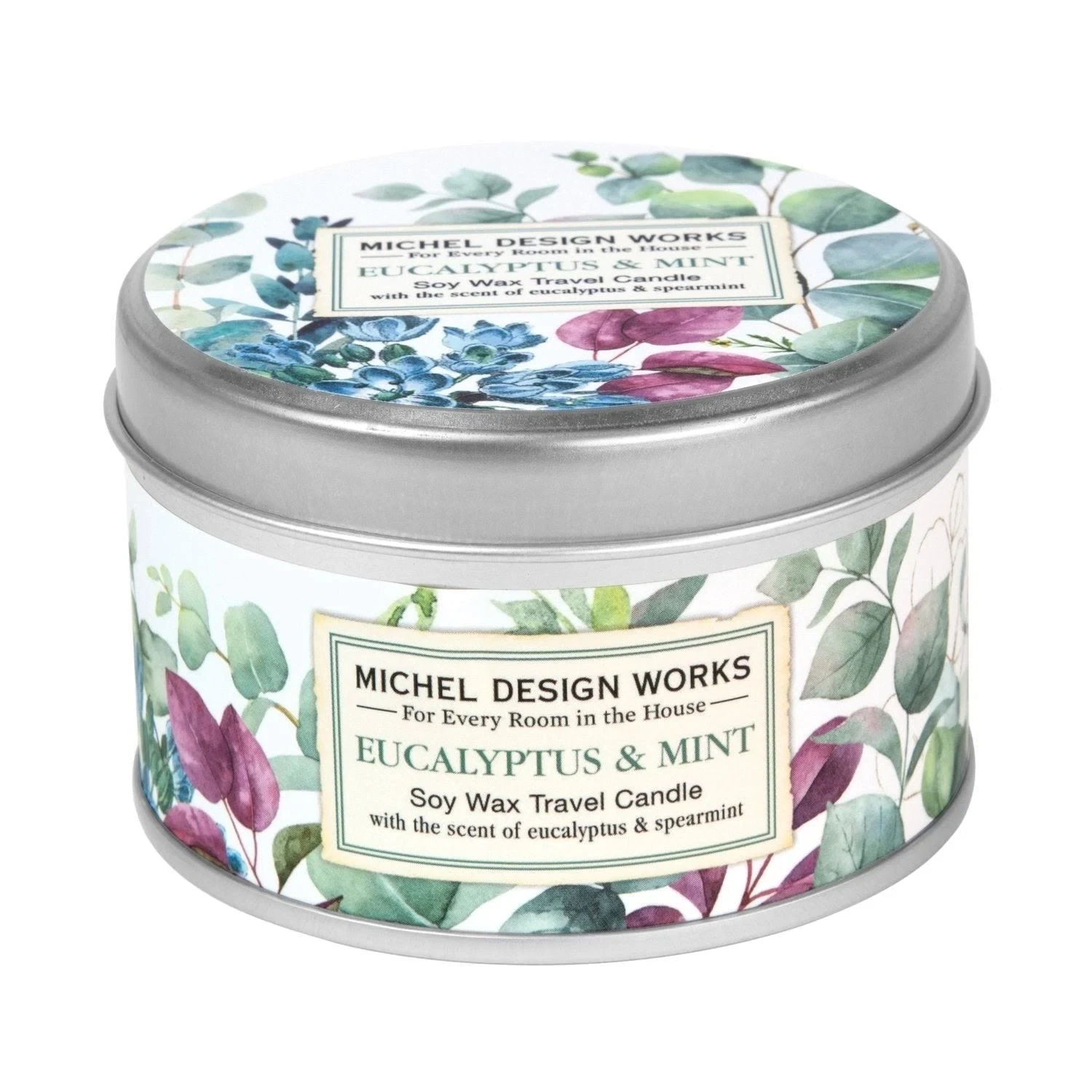 Travel Candle Eucalyptus Mint 4oz