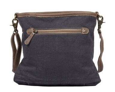 Navy Kilim Shoulder Bag