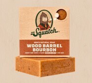 Wood Barrel Bourbon-Bar Soap