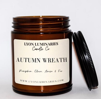 Autumn Wreath Soy Blend Candle