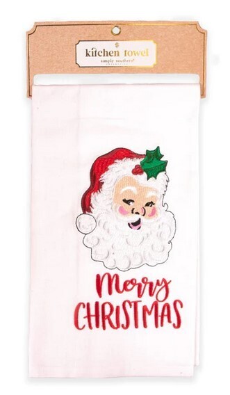 Simply Southern Kitchen Towel - Merry Christmas
