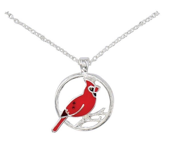 Red Cardinal Necklace