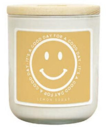 Good Day Smiley Candle - Vanilla
