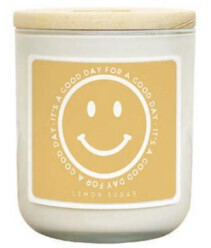 Good Day Smiley Candle - Grapefruit