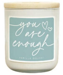 You Are Enough Candle - Grapefruit