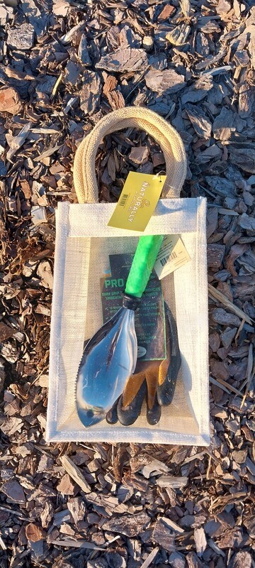 Jute Gift Bag - Cream