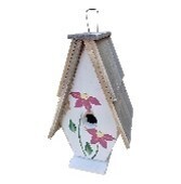 A-frame Wood Roof Birdhouse