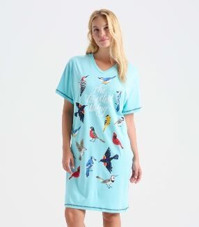 Tweetest Thing Women&#39;s Sleep Shirts - O/S Aqua