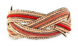 Myra Infitine Hope Beaded Bracelet (Coral) S-9143