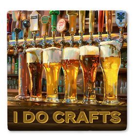 I Do Crafts Coaster